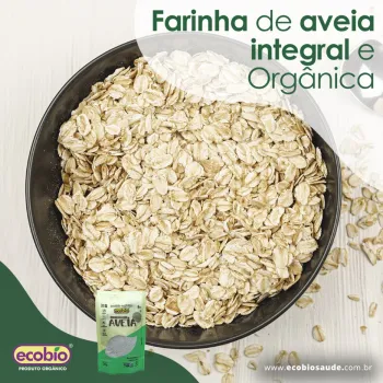 Farinha de Aveia Integral Orgânica